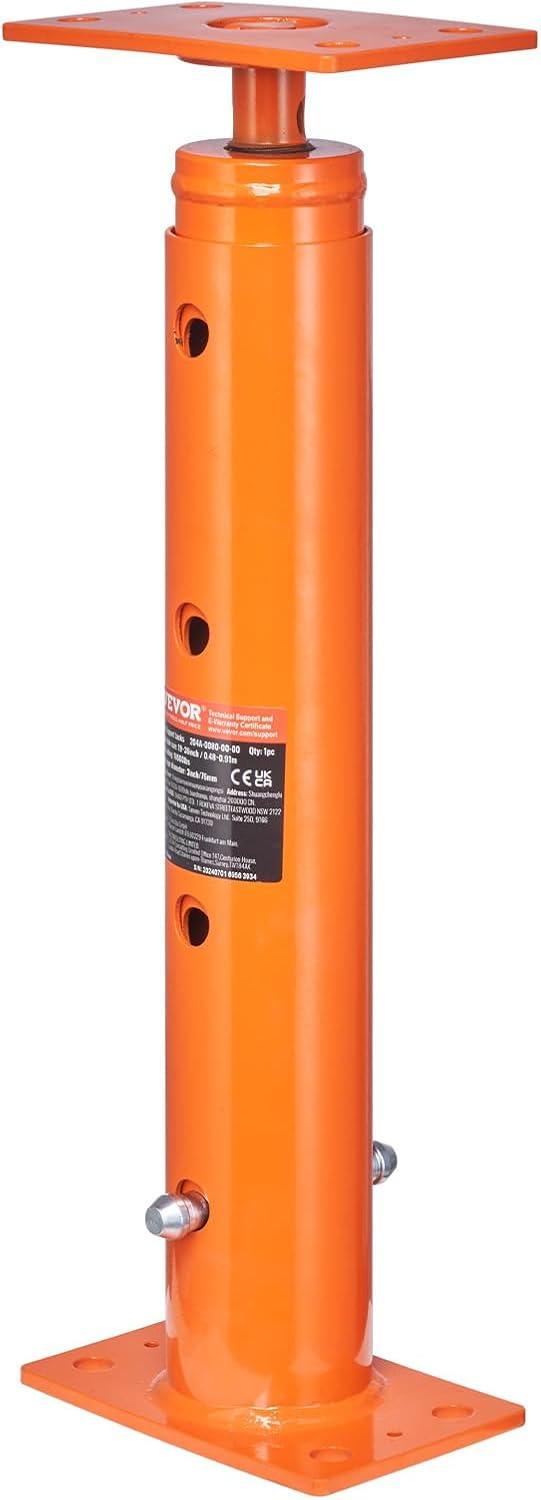 image:imageVEVOR House Floor Jack 56100 Height Range 18000 lbs Max Load Capacity Adjustable Support Beam Basement Jack Post Pole for Leveling Lift Support Steel Telescoping Jack for Temporary Support1936