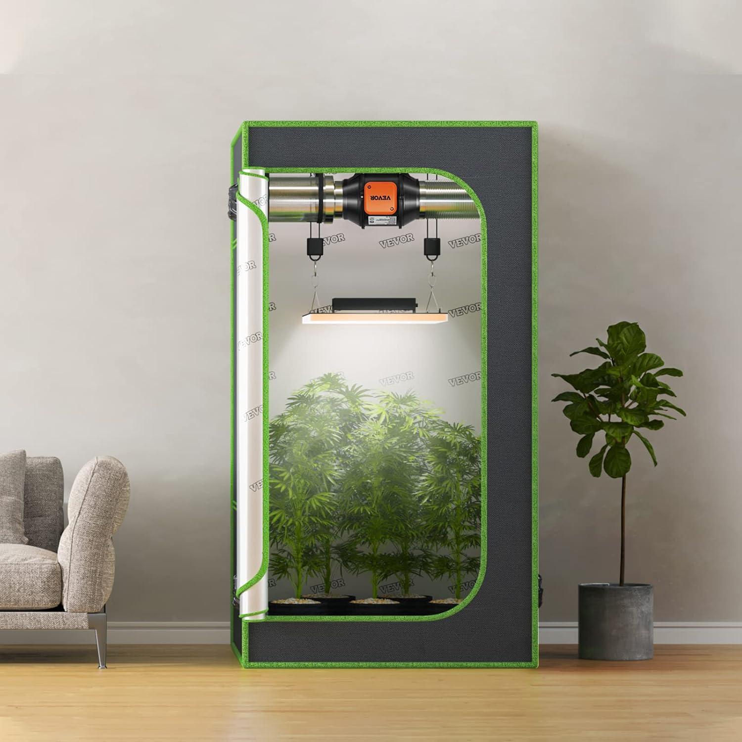 image:imageVEVOR Inline Duct Fan 6Inch 400 CFM with Variable Speed Controller Quiet ACMotor Ventilation Exhaust Fan for Cooling Booster Grow Tents Hydroponics4 Fan Variable Speed Controller