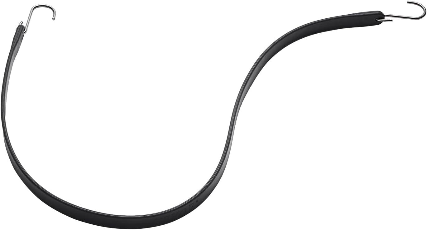 image:imageVEVOR Rubber Bungee Cords 50 Pack 21 Long Weatherproof Natural Rubber Tie Down Straps with Crimped S Hooks Heavy Duty Outdoor Tarp Straps for Securing Flatbed Trailers Canvases Cargo and More36inch 10pcs