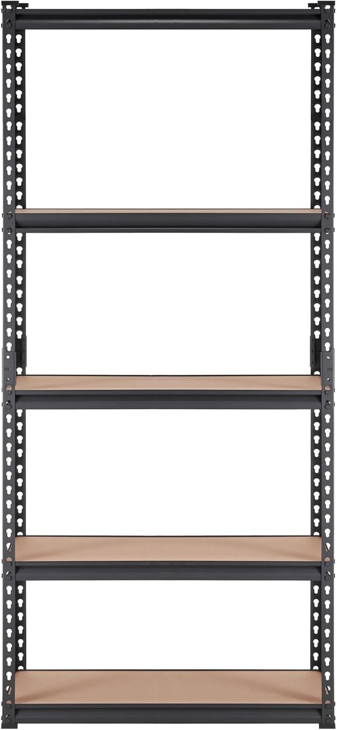 image:imageVEVOR Storage Shelves 3000 lbs 5 Tier Garage Storage Shelving 18 D x 48 W x 78 H Adjustable Metal Shelves for Garage Shelves Utility Rack Shelf Ideal for Kitchen Warehouse Basement Black36 L x 18 W x 72 H