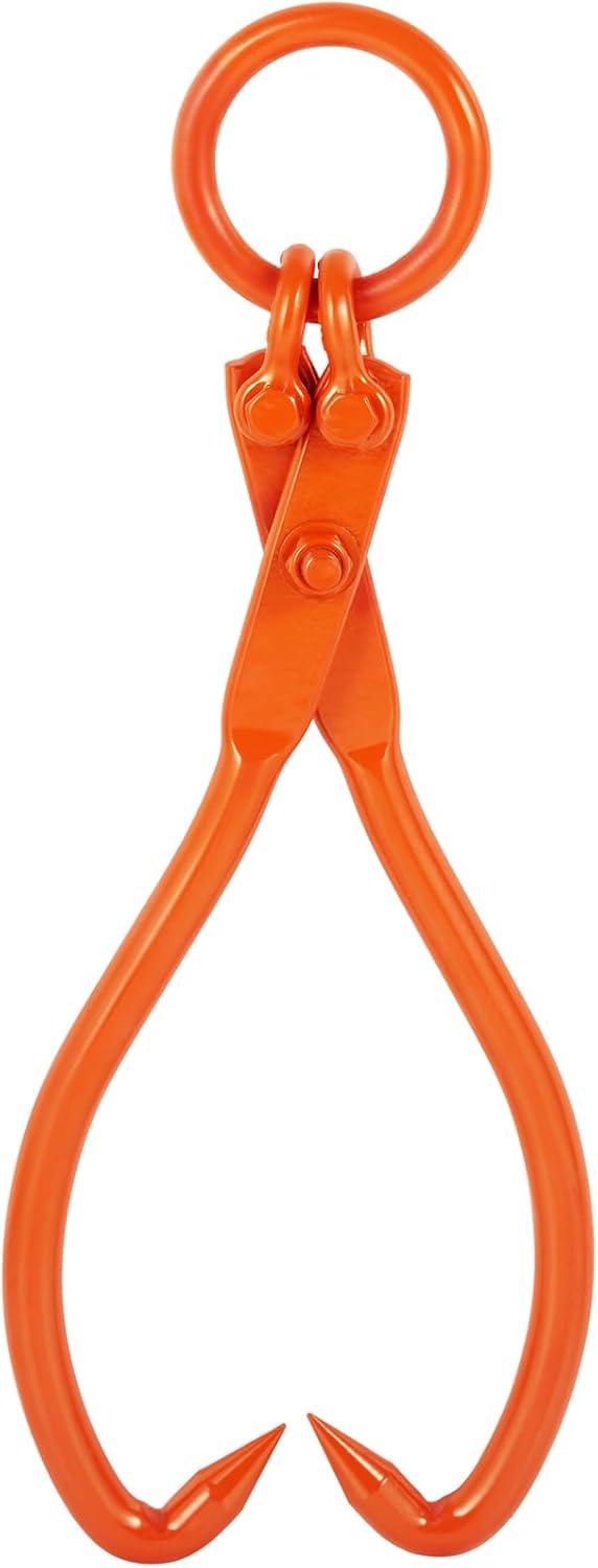 image:imageVEVOR Timber Claw Hook 28 inch 4 Claw Log Grapple Logging Tongs Swivel Steel Log Lifting Tongs 31 Max Opening Eagle Claws with 2205LBS1000kg Loading Capacity for Tractors ATVs Trucks Forklifts18inORing