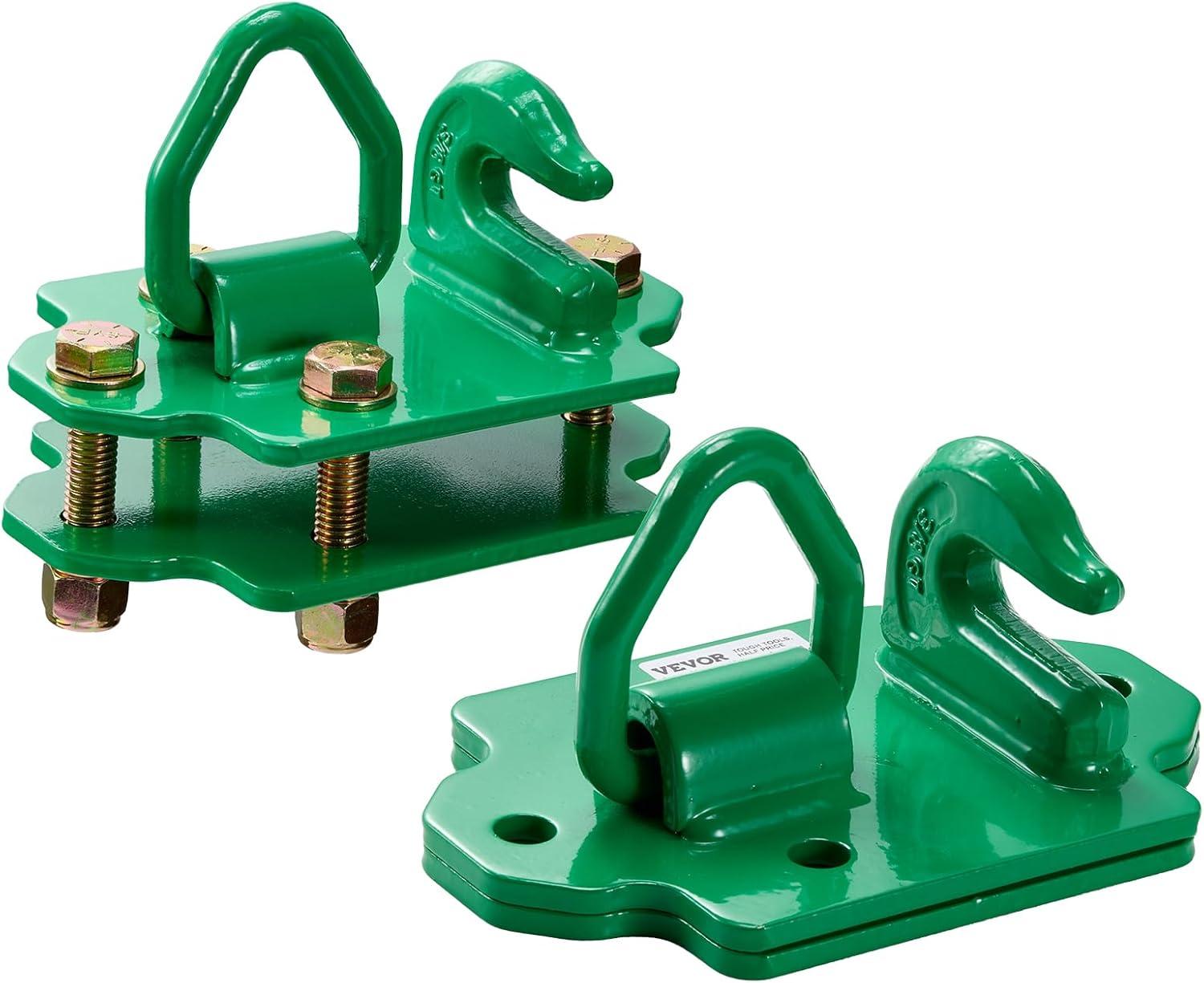 image:imageVEVOR Weldon Grab Chain Hooks 38 Heavy Duty Tow Hook G70 Forged Steel 6 Packs Tractor Hook Weldable Compatible for Tractor Bucket Crane Chain Hoist Forklift Maximum Break Strength 15000 lbs2PCS Split