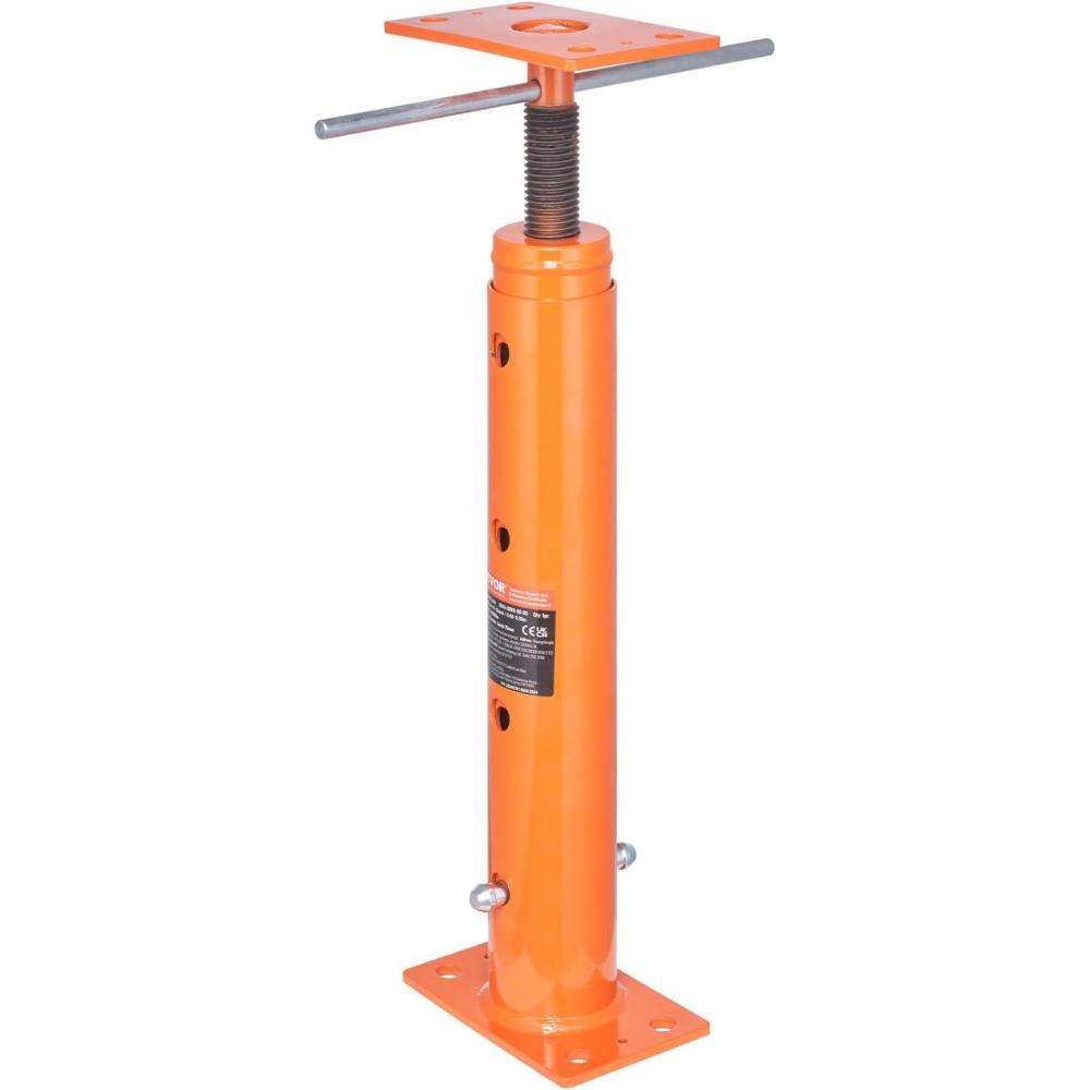 image:imageVEVOR House Floor Jack 56100 Height Range 18000 lbs Max Load Capacity Adjustable Support Beam Basement Jack Post Pole for Leveling Lift Support Steel Telescoping Jack for Temporary Support1936