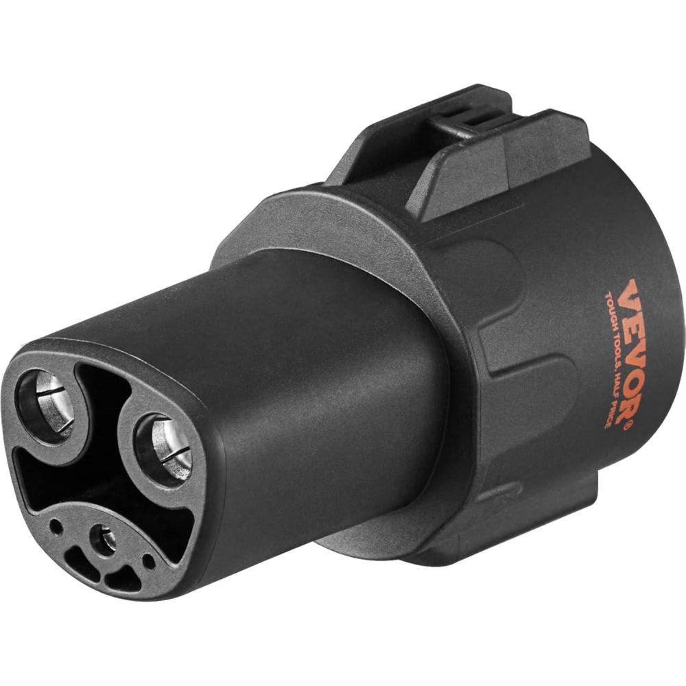 image:imageVEVOR J1772 to Tesla Charger Adapter 80 Amp 240V AC SAE J1772 EV Charging Adapter to Tesla Plug with Storage Bag AntiDrop Lock IP65 Compatible with Tesla Model 3 Y S XJ1772 to Tesla 80A
