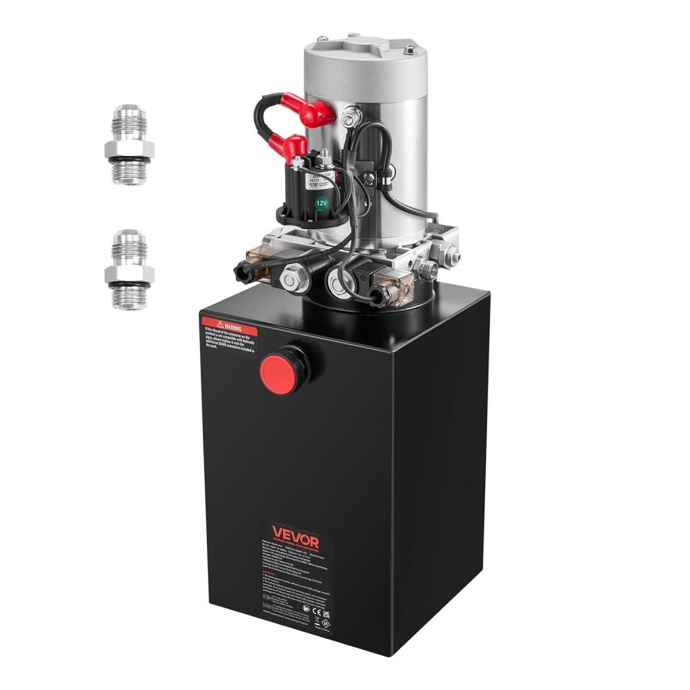 image:imageVevor Hydraulic Pump 4 Quart Double Acting for Dump Trailer Car Lifting12 Quart