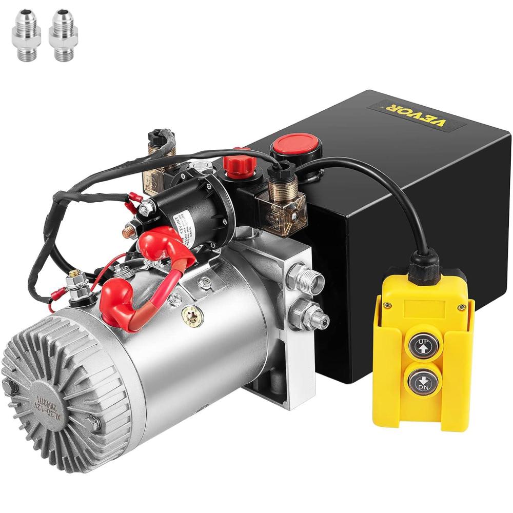 image:imageVevor Hydraulic Pump 4 Quart Double Acting for Dump Trailer Car Lifting4 Quart