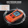 3-in-1 EMF Meter, 5Hz-6GHz, Handheld Rechargeable Electromagnetic Field Radiation Detector, Digital LCD EMF Tester for EF MF RF Home Inspections Outdoor Ghost Hunting 5G Cell Tower Temperature(3-in-1(Can detect 5G & Temperature))