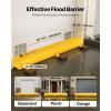 Flood Barrier, Flood Bags, Sandbag Alternative, Water Barrier for Flooding with Great Waterproof Effect, Reusable PVC Water Diversion Tubes, Lightweight Flood Barriers for Home, Door, Garage(12ft (L) *12(h))