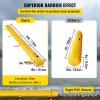 Flood Barrier, Flood Bags, Sandbag Alternative, Water Barrier for Flooding with Great Waterproof Effect, Reusable PVC Water Diversion Tubes, Lightweight Flood Barriers for Home, Door, Garage(24ft(l) * 6(h))