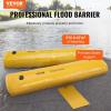 Flood Barrier, Flood Bags, Sandbag Alternative, Water Barrier for Flooding with Great Waterproof Effect, Reusable PVC Water Diversion Tubes, Lightweight Flood Barriers for Home, Door, Garage(4ft(l)*6(h))
