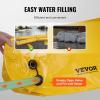 Flood Barrier, Flood Bags, Sandbag Alternative, Water Barrier for Flooding with Great Waterproof Effect, Reusable PVC Water Diversion Tubes, Lightweight Flood Barriers for Home, Door, Garage(4ft(l)*6(h))