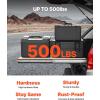 VEVOR 1 Pair Full Extension Drawer Slides 18 20 22 28 30 32 36 38 40 44 48 52 56 60 in, 500 lbs Load Capacity Locking Drawer Slides, Ball Bearing with Lock Side Mount Drawer Slide Rail