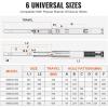 VEVOR 10 Pairs 22 Inch Soft Close Drawer Slides 14 16 18 20 22 24 Inch Heavy Duty Side Mount Rails,Ball Bearing Full Extension Noiseless Dresser Drawer Slides, 100 Lbs Load Capacity(10 Pairs with Soft Close)