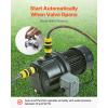 VEVOR 115 Volt Shallow Well Jet Pump, 1 HP, 17.6 GPM Heavy-duty Cast Iron Irrigation Water Pump, 164 ft Max Head, 20-40 PSI, IPX4 Waterproof, for Garden Lawn & Field Irrigation High-Rise Water Supply(1HP Cast Iron)