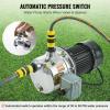 VEVOR 115 Volt Shallow Well Jet Pump, 1 HP, 17.6 GPM Heavy-duty Cast Iron Irrigation Water Pump, 164 ft Max Head, 20-40 PSI, IPX4 Waterproof, for Garden Lawn & Field Irrigation High-Rise Water Supply(3/4HP SUS304)
