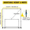 VEVOR 11.5 x 9.6 ft Heavy Duty Backdrop Stand, Height Adjustable Photography Backdrop Stand, Background Support System with 6 Clamps and A Carry Bag, for Party, Wedding, Display, Photo(8 x 8 Ft)