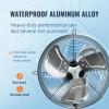 VEVOR 12” Shutter Exhaust Fan, High-speed 1000 CFM, Aluminum Wall Mount Attic Fan with AC-motor, Ventilation and Cooling for Greenhouses, Garages, Sheds, Shops, FCC(10 Inch)