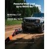VEVOR 14.5 Ton Snatch Block for Winch Recovery, Heavy Duty 32,000 lbs Break Strength, Work with 3/8 inch Rope, Compact Offroad Recovery Accessory for Towing & Recovery on Truck, Tractor, ATV & UTV(Black)