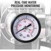 VEVOR 1HP Shallow Well Pump Portable, 1380 GPH Garden Jet Pump with Automatic Controller, 145 ft Head Stainless Steel Sprinkler Booster Pumps, for Garden Lawn Irrigation System, Water Transfer(1 HP with Tank)