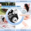 VEVOR 2 Speed SPA Pump, 48-Frame, AC 110-120V Hot Tub SPA Pump, 1.5 HP / 150 GPM / 42.65 ft High Speed or 0.46 HP / 70 GPM / 9.18 ft Low Speed, 2” Port 90° Rotational Interface for Hot Tub(1.5 HP)