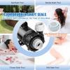 VEVOR 2 Speed SPA Pump, 48-Frame, AC 110-120V Hot Tub SPA Pump, 1.5 HP / 150 GPM / 42.65 ft High Speed or 0.46 HP / 70 GPM / 9.18 ft Low Speed, 2” Port 90° Rotational Interface for Hot Tub(56-Frame 4HP)
