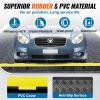 VEVOR 3 PCs 2 Channel Rubber Cable Protector Ramp, 12000 lbs/axle Capacity Heavy Duty Hose Wire Cover Ramp Driveway, Traffic Speed Bump w/Flip-Open Top Cover & 50 ft Warning Tape, for Indoor&Outdoor(2 Channel-3PCs)