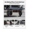 VEVOR 3 PCs Drop Over Cable Cover Ramp, 2,000 lbs/axle Load Capacity, Heavy Duty Cable Hose Protector Ramp, Floor Cord Cover for High Walking Traffic Areas Indoor Outdoor Home Office Warehouse School(Medium-1PACK)