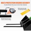 VEVOR 43″ Clamp on Pallet Forks, 2000lbs Capacity Tractor Bucket Forks, Heavy Duty Quick Attach Pallet Fork for Bucket Tractor Loader Skid Steer(60″ Without Stabilizer Bar)