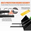 VEVOR 43″ Clamp on Pallet Forks, 2000lbs Capacity Tractor Bucket Forks, Heavy Duty Quick Attach Pallet Fork for Bucket Tractor Loader Skid Steer(with Stabilizer Bar)