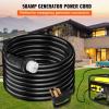VEVOR 50FT 50 Amp Generator Extension Cord, STW 45446 + 45505 125V 250V Generator Power Cord, N14-50P & SS2-50R & CS6364 Twist Lock Connectors(20 FT)