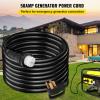 VEVOR 50FT 50 Amp Generator Extension Cord, STW 45446 + 45505 125V 250V Generator Power Cord, N14-50P & SS2-50R & CS6364 Twist Lock Connectors(25 Ft)