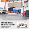 VEVOR Aluminum Dunnage Rack, 48” x 14” Commercial Food Floor Rack, 8” Off the Floor, 1000 lbs Capacity All-Welded Aluminum Storage, for Storage in Restaurants, Kitchens, Garages and Vehicles(48” x 14”x 8”)