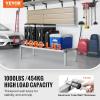 VEVOR Aluminum Dunnage Rack, 48” x 14” Commercial Food Floor Rack, 8” Off the Floor, 1000 lbs Capacity All-Welded Aluminum Storage, for Storage in Restaurants, Kitchens, Garages and Vehicles(48” x 20”x 12”)