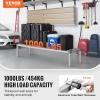 VEVOR Aluminum Dunnage Rack, 48” x 14” Commercial Food Floor Rack, 8” Off the Floor, 1000 lbs Capacity All-Welded Aluminum Storage, for Storage in Restaurants, Kitchens, Garages and Vehicles(60” x 20”x 12”)