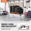 VEVOR Aluminum Dunnage Rack, 48” x 14” Commercial Food Floor Rack, 8” Off the Floor, 1000 lbs Capacity All-Welded Aluminum Storage, for Storage in Restaurants, Kitchens, Garages and Vehicles(24” x 14”x 8”)
