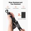 VEVOR Boat Trailer Transom Straps (2PK), 2’’ x 24’’ Adjustable Boat Straps 1,500lb Break Strength with Security Lock S Hooks and Boat Pads, Transom Tiedowns for Trailer, Boat or Kayak Secure(2 in x 48 in)
