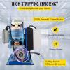 VEVOR Cable Wire Stripping Machine 18 AWG – 1″ OD Wire Range, Portable Powered Wire Stripper Machine 11 Channels 10 Blades,Automatic Wire Stripping Tool 75ft/minute,for Recycling Copper Wire