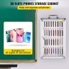 VEVOR Cell Phone Storage Locker, 20 Slots Acrylic Material with Door Locks and Keys, Wall-Mounted Cabinet Pocket Office Classroom Gym Box, Clear(36 Slots)