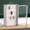 VEVOR Cell Phone Storage Locker, 20 Slots Acrylic Material with Door Locks and Keys, Wall-Mounted Cabinet Pocket Office Classroom Gym Box, Clear(36 Slots)