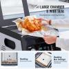 VEVOR Chamber Vacuum Sealer, 260W Sealing Power, Vacuum Packing Machine for Wet Foods, Meats, Marinades and More, Compact Size with 10.2 in Sealing Length, Applied in Home Kitchen(Black)
