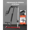 VEVOR Chest Press Machine, Bench Press Set, Adjustable Flat Incline Bench with Independent Converging Arms, Upper Chest Equipment, Fitness Home Gym Equipment Chest(Seated Press-Alternating Lateral)