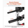 VEVOR Chest Press Machine, Bench Press Set, Adjustable Flat Incline Bench with Independent Converging Arms, Upper Chest Equipment, Fitness Home Gym Equipment Chest(Seated Press-Alternating Lateral)