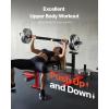 VEVOR Chest Press Machine, Bench Press Set, Adjustable Flat Incline Bench with Independent Converging Arms, Upper Chest Equipment, Fitness Home Gym Equipment Chest(Bench Press-Up Down)