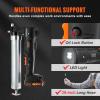 VEVOR Cordless Grease Gun, 20-Volt, 10,000 PSI, 39″ Long Hose, Electric Grease Gun Kit Professional High Pressure Battery Powered Grease Gun with Carrying Case, Battery and Charger Included, Black(2 Battery)