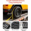 VEVOR E Track Tie-Down Rail Kit, 32PCS 5FT E-Tracks Set Includes 8 Steel Rails & 8 O Rings & 8 Tie-Offs with D-Ring & 8 End Caps, Securing Accessories for Cargo, Motorcycles, and Bikes(7.7FT-26Pcs)