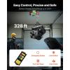 VEVOR Electric Hoist with Remote Control, 440 lbs Material Handling Tool, 110V Electric Hoist with 14ft Remote Control for Factories, Warehouses, Construction Site, Attic(1760LBS Wireless)