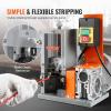 VEVOR Electric Wire Stripping Machine, 0.06”-1.18” Automatic Wire Stripper, 180 W, 60 ft/min with Visible Stripping Depth Reference Electric Wire Stripper, Copper Stripper