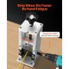 VEVOR Electric Wire Stripping Machine, 0.06”-1.42” Automatic Wire Stripper Machine, 370 W, 88 ft/min Wire Stripper with An Extra Manual Crank, 11 Channels Electric Wire Stripper, Copper Stripper(Hand Crank or Drill Powered)