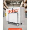 VEVOR Folding Table Cart, Heavy Duty Table Trolley with 5″ Swivel Wheels, 1800 LBS Drywall Dolly Cart for Garage, Home, Warehouse, Party Event Hotel Furniture 10 Table Capacity(1800LBS – NEW)