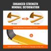 VEVOR Forklift Extensions, 96 Inch Pallet Fork Extensions 4.5 Inch Width, Heavy Duty Fork Extensions for Forklifts, 1 Pair Forklift Extensions for Forklift Truck(60 x 4.5 Inch)